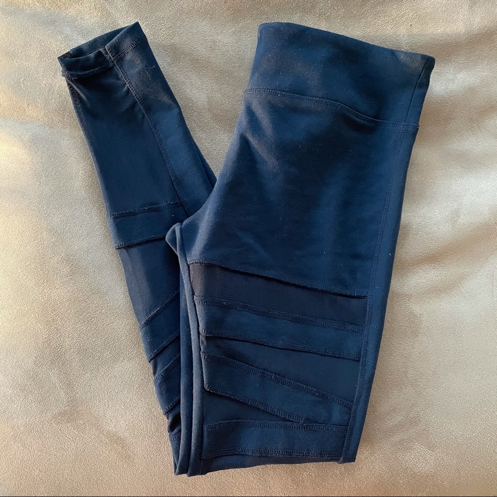 Electric yoga ballerina lace up mesh leggings M - Picture 6 of 13